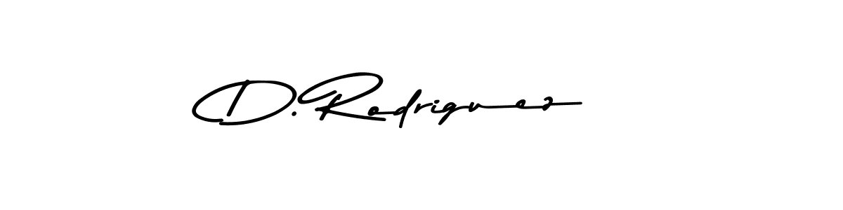 Make a beautiful signature design for name D. Rodriguez. With this signature (Asem Kandis PERSONAL USE) style, you can create a handwritten signature for free. D. Rodriguez signature style 9 images and pictures png