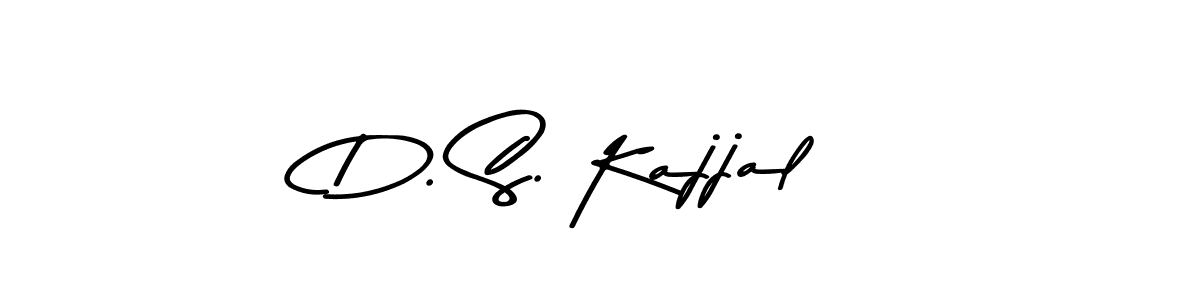 The best way (Asem Kandis PERSONAL USE) to make a short signature is to pick only two or three words in your name. The name D. S. Kajjal include a total of six letters. For converting this name. D. S. Kajjal signature style 9 images and pictures png