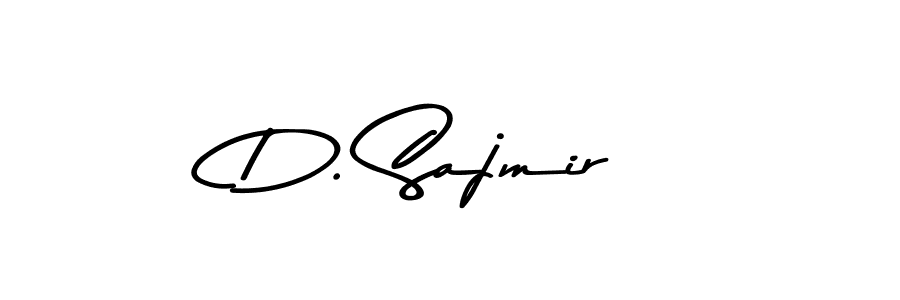 Design your own signature with our free online signature maker. With this signature software, you can create a handwritten (Asem Kandis PERSONAL USE) signature for name D. Sajmir. D. Sajmir signature style 9 images and pictures png