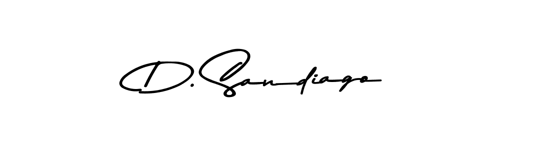 Design your own signature with our free online signature maker. With this signature software, you can create a handwritten (Asem Kandis PERSONAL USE) signature for name D. Sandiago. D. Sandiago signature style 9 images and pictures png