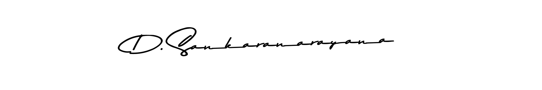 Make a beautiful signature design for name D. Sankaranarayana. With this signature (Asem Kandis PERSONAL USE) style, you can create a handwritten signature for free. D. Sankaranarayana signature style 9 images and pictures png