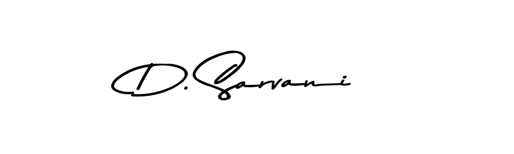 Similarly Asem Kandis PERSONAL USE is the best handwritten signature design. Signature creator online .You can use it as an online autograph creator for name D. Sarvani. D. Sarvani signature style 9 images and pictures png