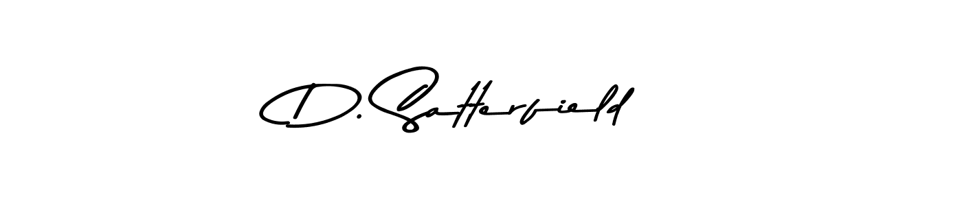 Also You can easily find your signature by using the search form. We will create D. Satterfield name handwritten signature images for you free of cost using Asem Kandis PERSONAL USE sign style. D. Satterfield signature style 9 images and pictures png