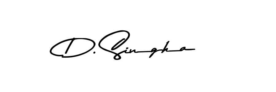 Also we have D. Singha name is the best signature style. Create professional handwritten signature collection using Asem Kandis PERSONAL USE autograph style. D. Singha signature style 9 images and pictures png