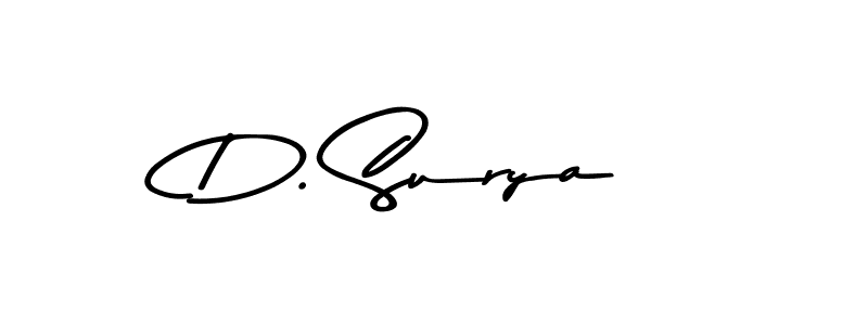 This is the best signature style for the D. Surya name. Also you like these signature font (Asem Kandis PERSONAL USE). Mix name signature. D. Surya signature style 9 images and pictures png