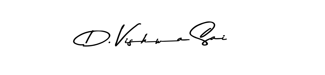 Make a beautiful signature design for name D. Vishwa Sai. Use this online signature maker to create a handwritten signature for free. D. Vishwa Sai signature style 9 images and pictures png