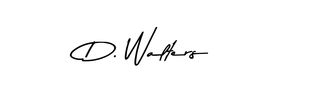 Create a beautiful signature design for name D. Walters. With this signature (Asem Kandis PERSONAL USE) fonts, you can make a handwritten signature for free. D. Walters signature style 9 images and pictures png