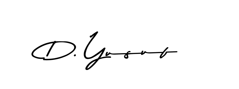 The best way (Asem Kandis PERSONAL USE) to make a short signature is to pick only two or three words in your name. The name D. Yusuf include a total of six letters. For converting this name. D. Yusuf signature style 9 images and pictures png