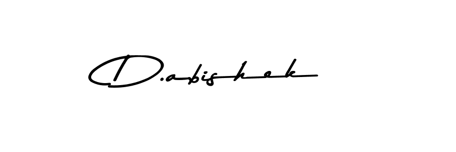 Design your own signature with our free online signature maker. With this signature software, you can create a handwritten (Asem Kandis PERSONAL USE) signature for name D.abishek. D.abishek signature style 9 images and pictures png