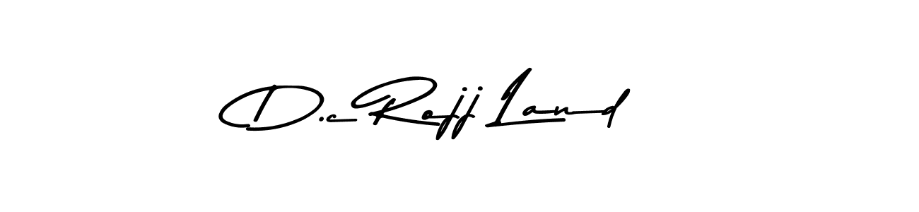 D.c Rojj Land stylish signature style. Best Handwritten Sign (Asem Kandis PERSONAL USE) for my name. Handwritten Signature Collection Ideas for my name D.c Rojj Land. D.c Rojj Land signature style 9 images and pictures png