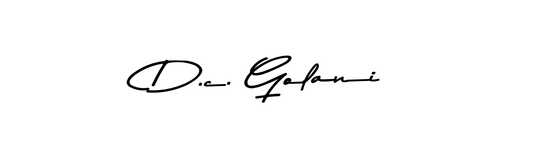 How to Draw D.c. Golani signature style? Asem Kandis PERSONAL USE is a latest design signature styles for name D.c. Golani. D.c. Golani signature style 9 images and pictures png