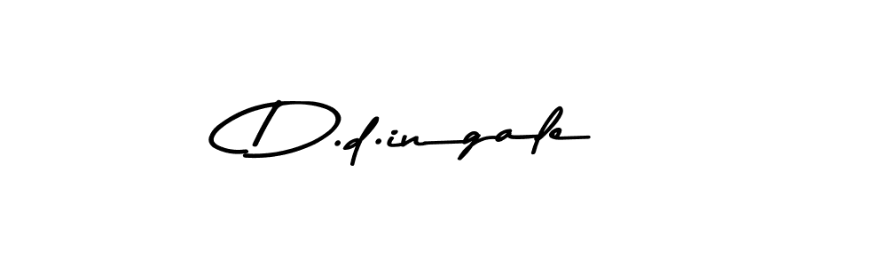 D.d.ingale stylish signature style. Best Handwritten Sign (Asem Kandis PERSONAL USE) for my name. Handwritten Signature Collection Ideas for my name D.d.ingale. D.d.ingale signature style 9 images and pictures png