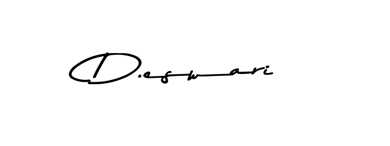 How to Draw D.eswari signature style? Asem Kandis PERSONAL USE is a latest design signature styles for name D.eswari. D.eswari signature style 9 images and pictures png