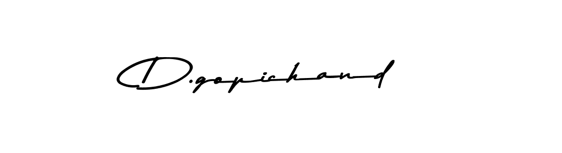 Also we have D.gopichand name is the best signature style. Create professional handwritten signature collection using Asem Kandis PERSONAL USE autograph style. D.gopichand signature style 9 images and pictures png
