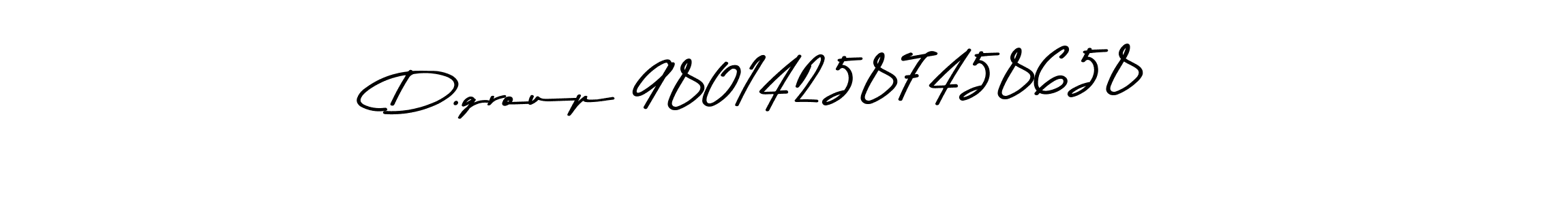 This is the best signature style for the D.group 980142587458658 name. Also you like these signature font (Asem Kandis PERSONAL USE). Mix name signature. D.group 980142587458658 signature style 9 images and pictures png