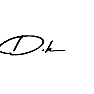 Best and Professional Signature Style for D.h. Asem Kandis PERSONAL USE Best Signature Style Collection. D.h signature style 9 images and pictures png