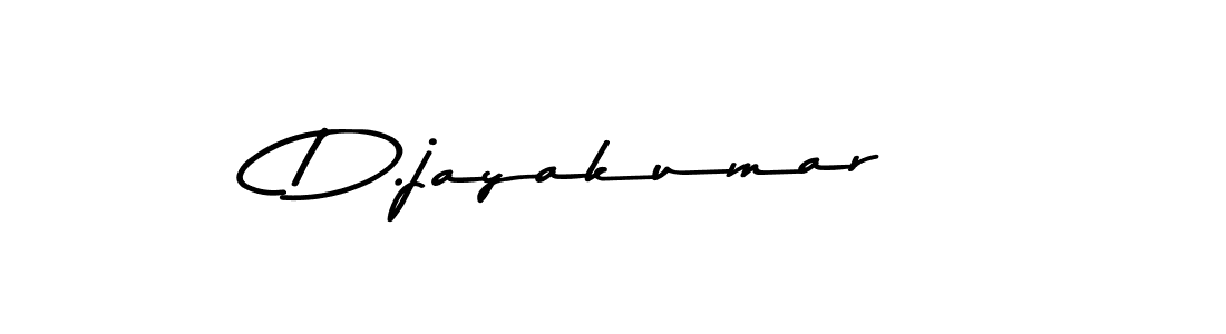 How to make D.jayakumar name signature. Use Asem Kandis PERSONAL USE style for creating short signs online. This is the latest handwritten sign. D.jayakumar signature style 9 images and pictures png