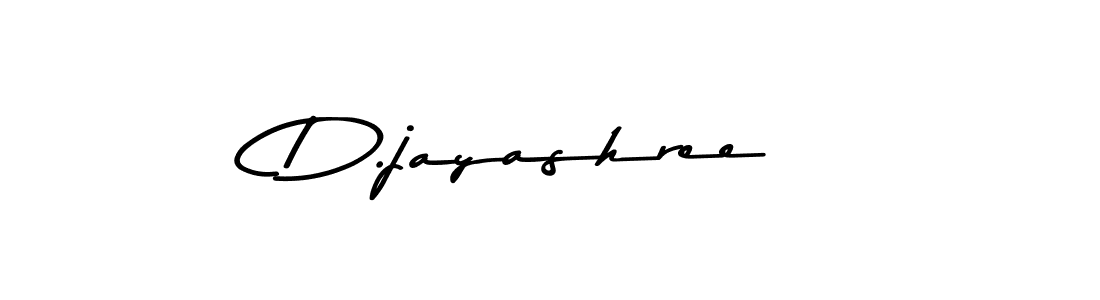 Also You can easily find your signature by using the search form. We will create D.jayashree name handwritten signature images for you free of cost using Asem Kandis PERSONAL USE sign style. D.jayashree signature style 9 images and pictures png