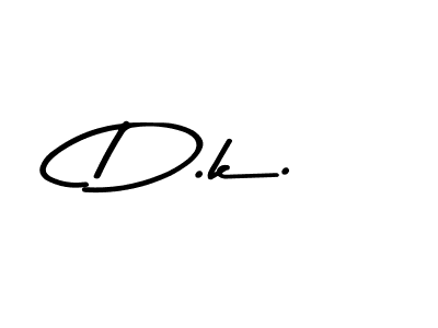 How to make D.k. signature? Asem Kandis PERSONAL USE is a professional autograph style. Create handwritten signature for D.k. name. D.k. signature style 9 images and pictures png