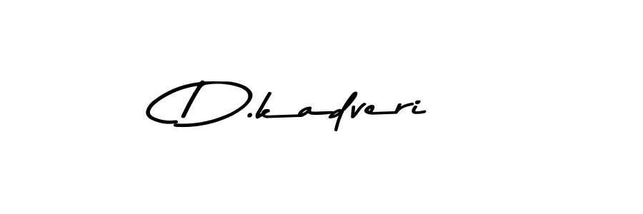 Also we have D.kadveri name is the best signature style. Create professional handwritten signature collection using Asem Kandis PERSONAL USE autograph style. D.kadveri signature style 9 images and pictures png