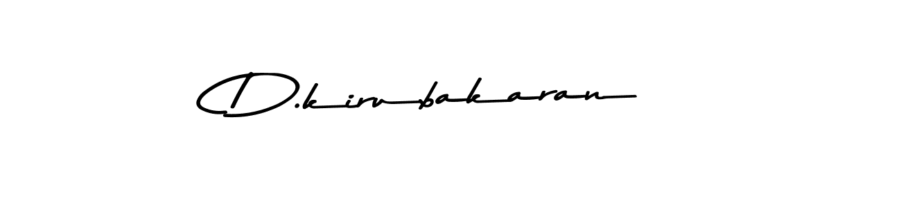 Make a beautiful signature design for name D.kirubakaran. With this signature (Asem Kandis PERSONAL USE) style, you can create a handwritten signature for free. D.kirubakaran signature style 9 images and pictures png