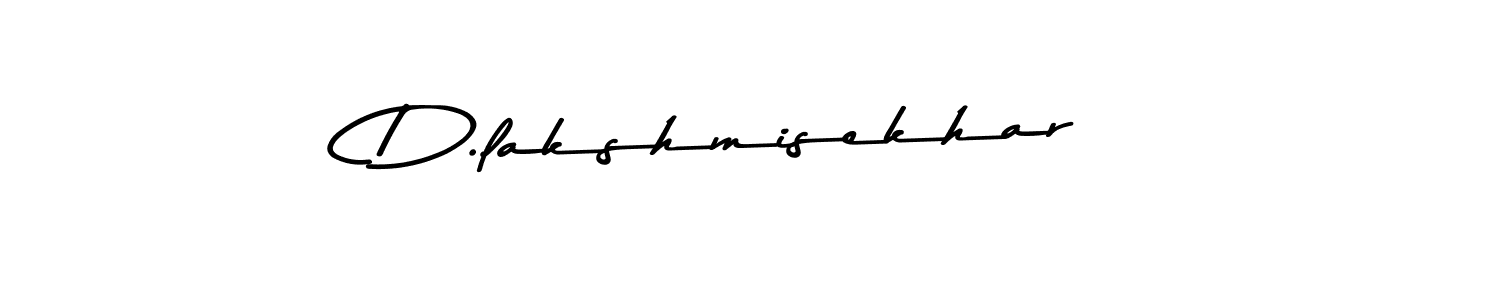 How to make D.lakshmisekhar signature? Asem Kandis PERSONAL USE is a professional autograph style. Create handwritten signature for D.lakshmisekhar name. D.lakshmisekhar signature style 9 images and pictures png