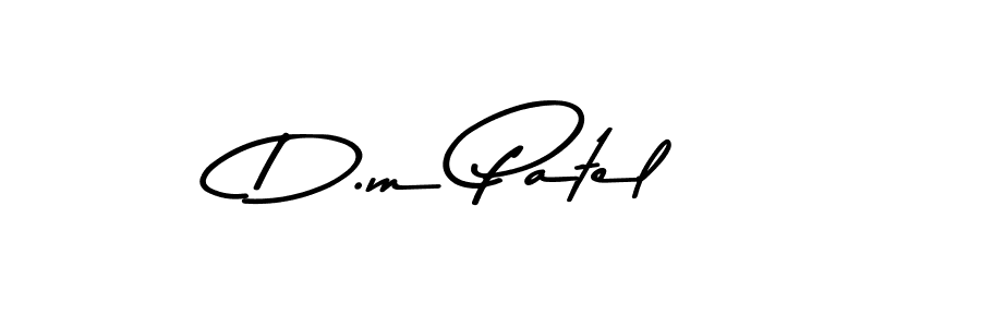 D.m Patel stylish signature style. Best Handwritten Sign (Asem Kandis PERSONAL USE) for my name. Handwritten Signature Collection Ideas for my name D.m Patel. D.m Patel signature style 9 images and pictures png