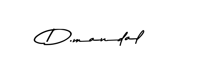 D.mandal stylish signature style. Best Handwritten Sign (Asem Kandis PERSONAL USE) for my name. Handwritten Signature Collection Ideas for my name D.mandal. D.mandal signature style 9 images and pictures png