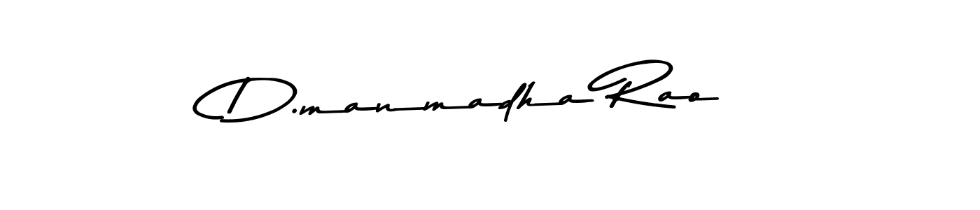 D.manmadha Rao stylish signature style. Best Handwritten Sign (Asem Kandis PERSONAL USE) for my name. Handwritten Signature Collection Ideas for my name D.manmadha Rao. D.manmadha Rao signature style 9 images and pictures png