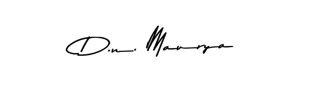 How to make D.n. Maurya signature? Asem Kandis PERSONAL USE is a professional autograph style. Create handwritten signature for D.n. Maurya name. D.n. Maurya signature style 9 images and pictures png