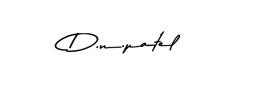 You should practise on your own different ways (Asem Kandis PERSONAL USE) to write your name (D.n.patel) in signature. don't let someone else do it for you. D.n.patel signature style 9 images and pictures png