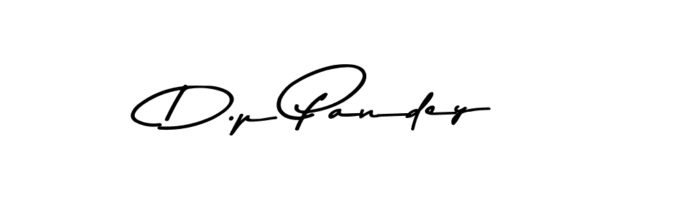 Make a beautiful signature design for name D.p Pandey. With this signature (Asem Kandis PERSONAL USE) style, you can create a handwritten signature for free. D.p Pandey signature style 9 images and pictures png