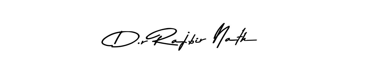 Design your own signature with our free online signature maker. With this signature software, you can create a handwritten (Asem Kandis PERSONAL USE) signature for name D.r Rajbir Nath. D.r Rajbir Nath signature style 9 images and pictures png