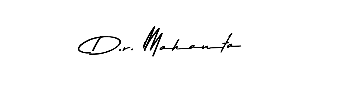 Make a beautiful signature design for name D.r. Mahanta. Use this online signature maker to create a handwritten signature for free. D.r. Mahanta signature style 9 images and pictures png