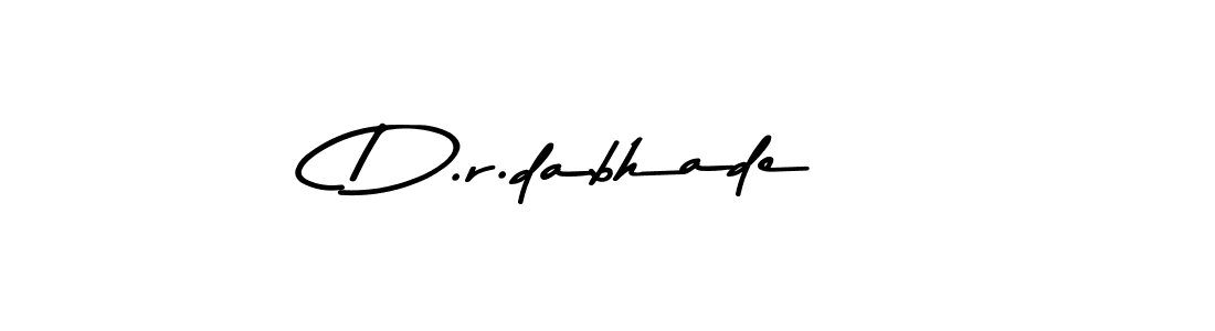 Make a beautiful signature design for name D.r.dabhade. Use this online signature maker to create a handwritten signature for free. D.r.dabhade signature style 9 images and pictures png