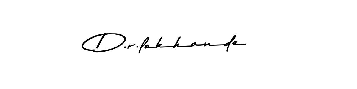 Similarly Asem Kandis PERSONAL USE is the best handwritten signature design. Signature creator online .You can use it as an online autograph creator for name D.r.lokhande. D.r.lokhande signature style 9 images and pictures png