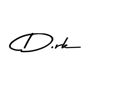 The best way (Asem Kandis PERSONAL USE) to make a short signature is to pick only two or three words in your name. The name D.rk include a total of six letters. For converting this name. D.rk signature style 9 images and pictures png