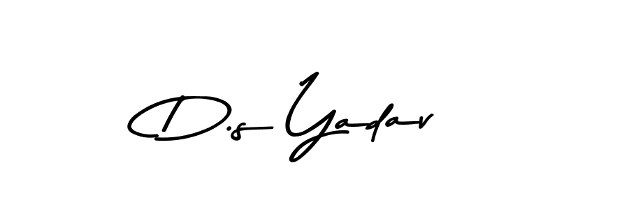 The best way (Asem Kandis PERSONAL USE) to make a short signature is to pick only two or three words in your name. The name D.s Yadav include a total of six letters. For converting this name. D.s Yadav signature style 9 images and pictures png