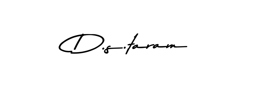 D.s.taram stylish signature style. Best Handwritten Sign (Asem Kandis PERSONAL USE) for my name. Handwritten Signature Collection Ideas for my name D.s.taram. D.s.taram signature style 9 images and pictures png