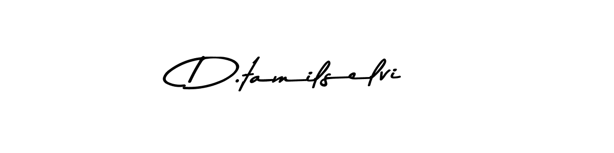 Design your own signature with our free online signature maker. With this signature software, you can create a handwritten (Asem Kandis PERSONAL USE) signature for name D.tamilselvi. D.tamilselvi signature style 9 images and pictures png