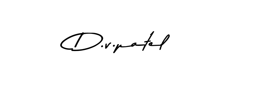 D.v.patel stylish signature style. Best Handwritten Sign (Asem Kandis PERSONAL USE) for my name. Handwritten Signature Collection Ideas for my name D.v.patel. D.v.patel signature style 9 images and pictures png