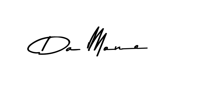 Da Mone stylish signature style. Best Handwritten Sign (Asem Kandis PERSONAL USE) for my name. Handwritten Signature Collection Ideas for my name Da Mone. Da Mone signature style 9 images and pictures png