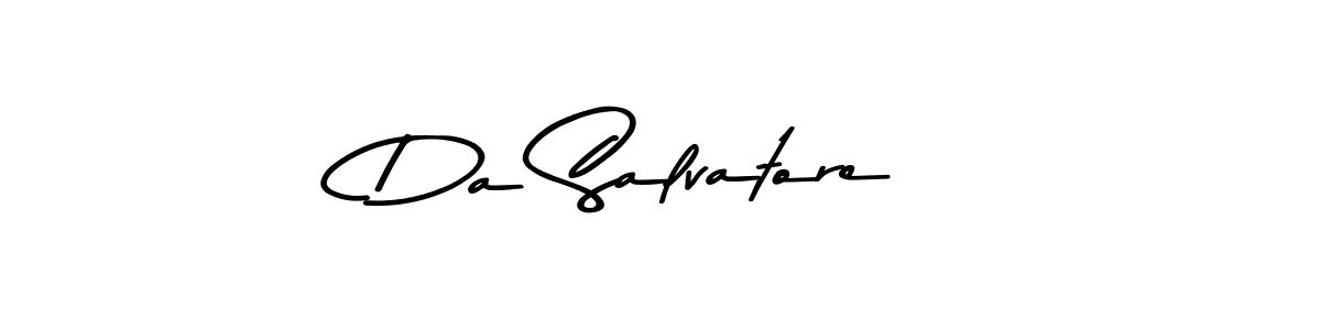 Asem Kandis PERSONAL USE is a professional signature style that is perfect for those who want to add a touch of class to their signature. It is also a great choice for those who want to make their signature more unique. Get Da Salvatore name to fancy signature for free. Da Salvatore signature style 9 images and pictures png