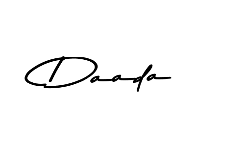 if you are searching for the best signature style for your name Daada. so please give up your signature search. here we have designed multiple signature styles  using Asem Kandis PERSONAL USE. Daada signature style 9 images and pictures png