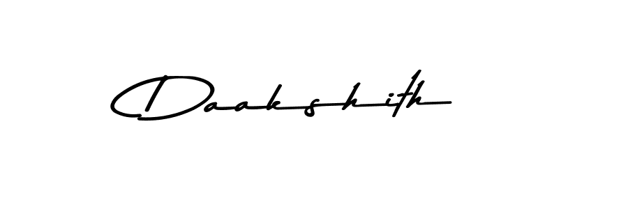 Create a beautiful signature design for name Daakshith. With this signature (Asem Kandis PERSONAL USE) fonts, you can make a handwritten signature for free. Daakshith signature style 9 images and pictures png
