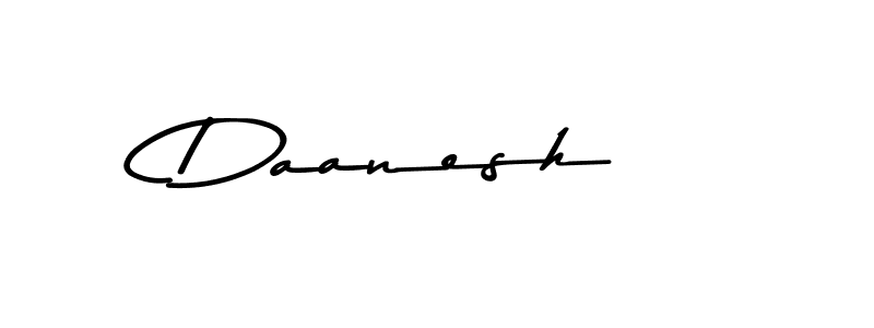 You should practise on your own different ways (Asem Kandis PERSONAL USE) to write your name (Daanesh ) in signature. don't let someone else do it for you. Daanesh  signature style 9 images and pictures png