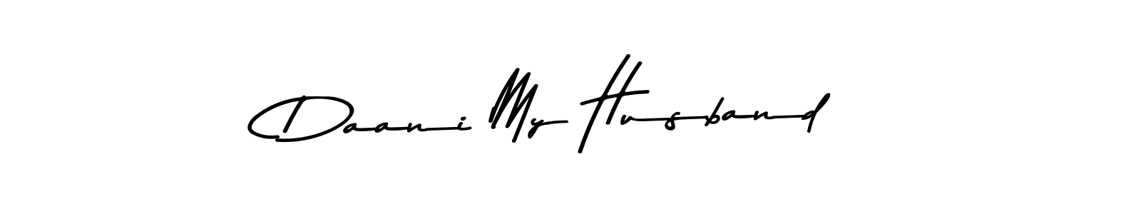 Use a signature maker to create a handwritten signature online. With this signature software, you can design (Asem Kandis PERSONAL USE) your own signature for name Daani My Husband. Daani My Husband signature style 9 images and pictures png