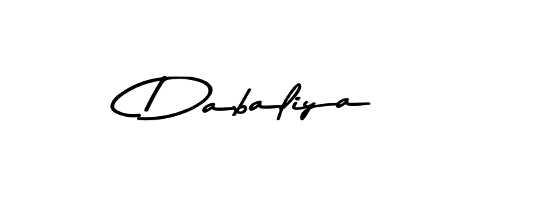 It looks lik you need a new signature style for name Dabaliya. Design unique handwritten (Asem Kandis PERSONAL USE) signature with our free signature maker in just a few clicks. Dabaliya signature style 9 images and pictures png