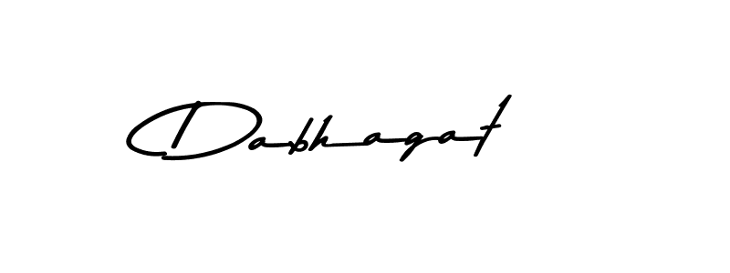 Create a beautiful signature design for name Dabhagat. With this signature (Asem Kandis PERSONAL USE) fonts, you can make a handwritten signature for free. Dabhagat signature style 9 images and pictures png