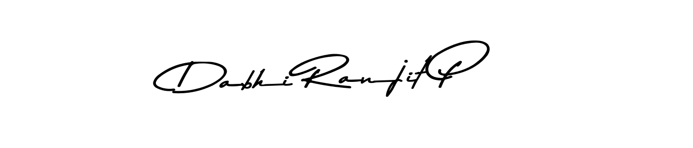 Dabhi Ranjit P stylish signature style. Best Handwritten Sign (Asem Kandis PERSONAL USE) for my name. Handwritten Signature Collection Ideas for my name Dabhi Ranjit P. Dabhi Ranjit P signature style 9 images and pictures png